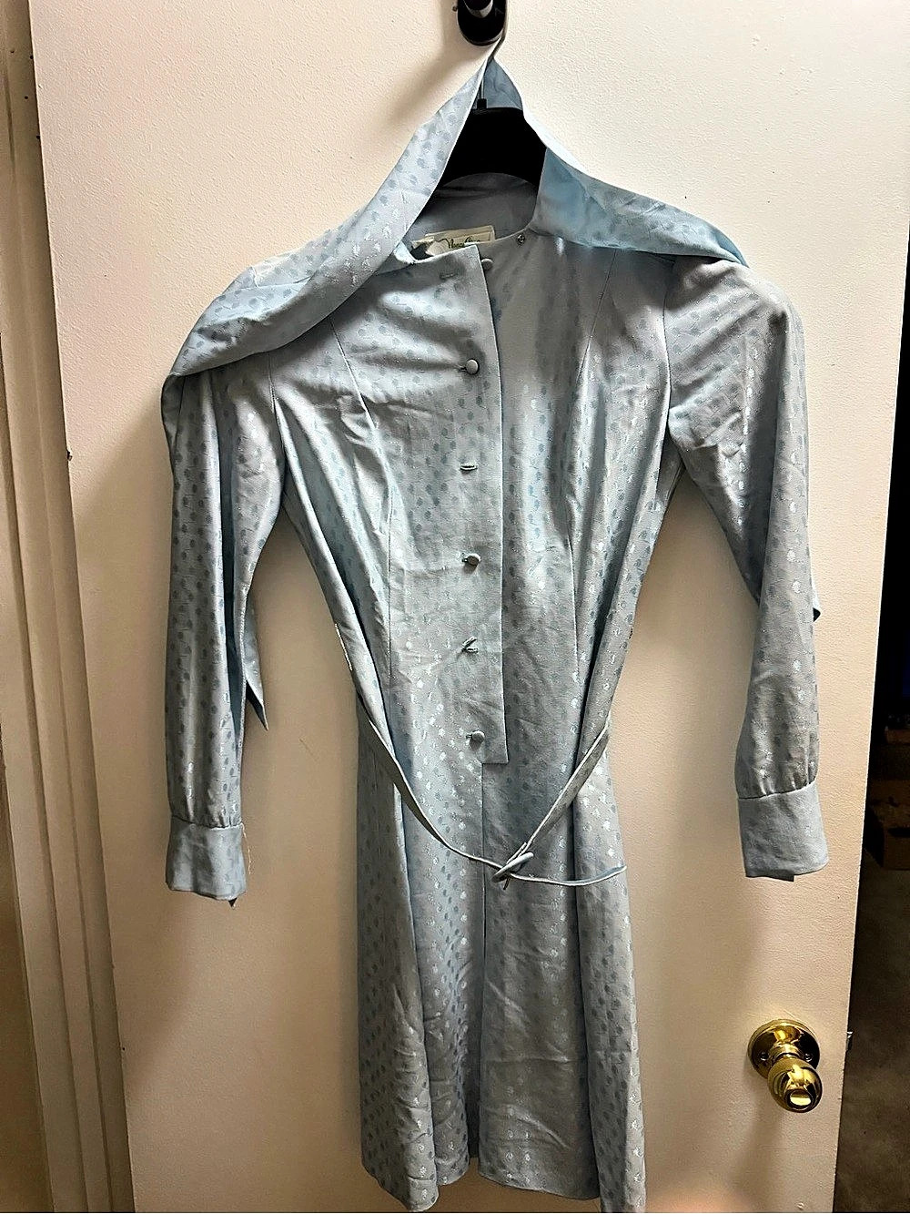 Nancy Greer Midi Dress in Blue